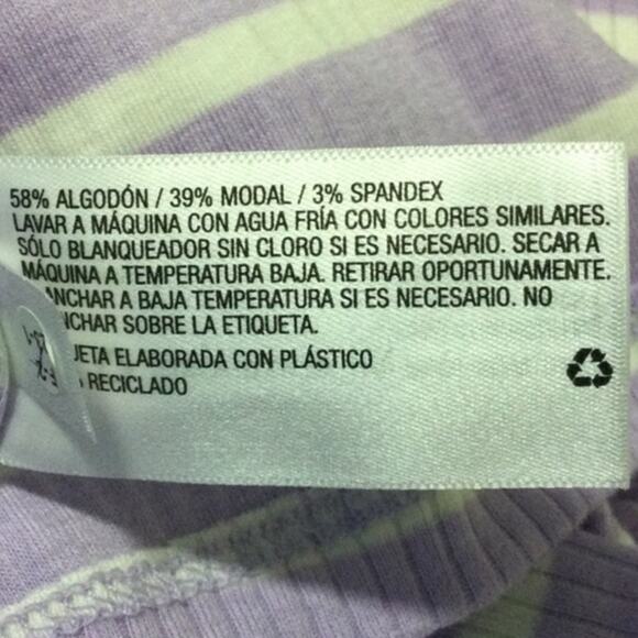 Lot of 2 - A NEW DAY SZ 2X Yellow/Purple Short Sleeve Ribbed T-Shirt NWT - Picture 9 of 11